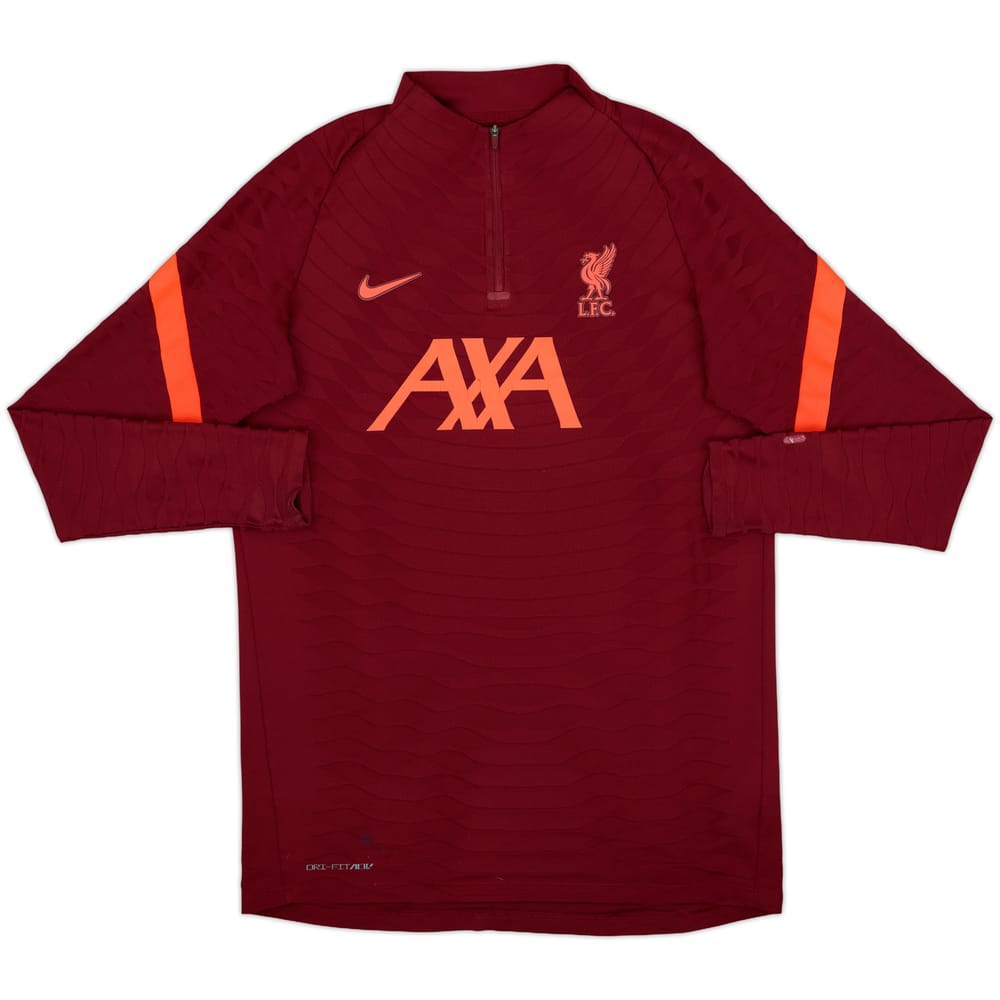 2021-22 Liverpool Nike Dri-Fit ADV 1/4 Zip Drill Top - 6/10 - (L)