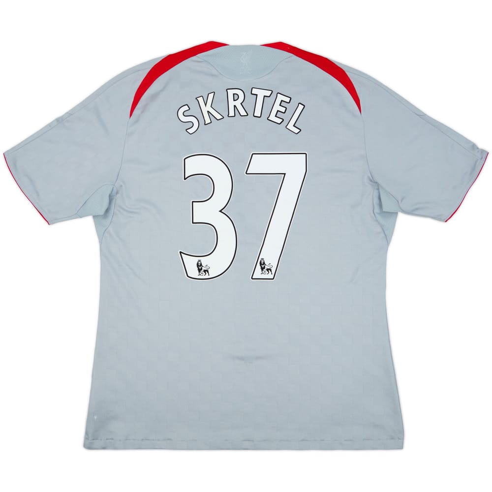 2008-09 Liverpool Away Shirt Skrtel #37 - 7/10 - (XL)