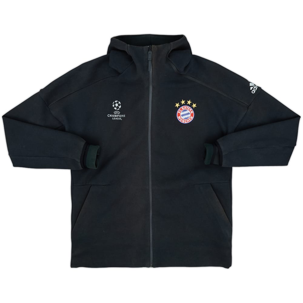 2016-17 Bayern Munich CL adidas Hooded Track Jacket - 6/10 - (L)