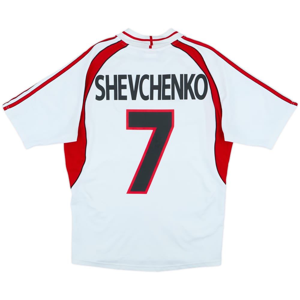 2000-02 AC Milan Away Shirt Shevchenko #7 - 7/10 - (S)