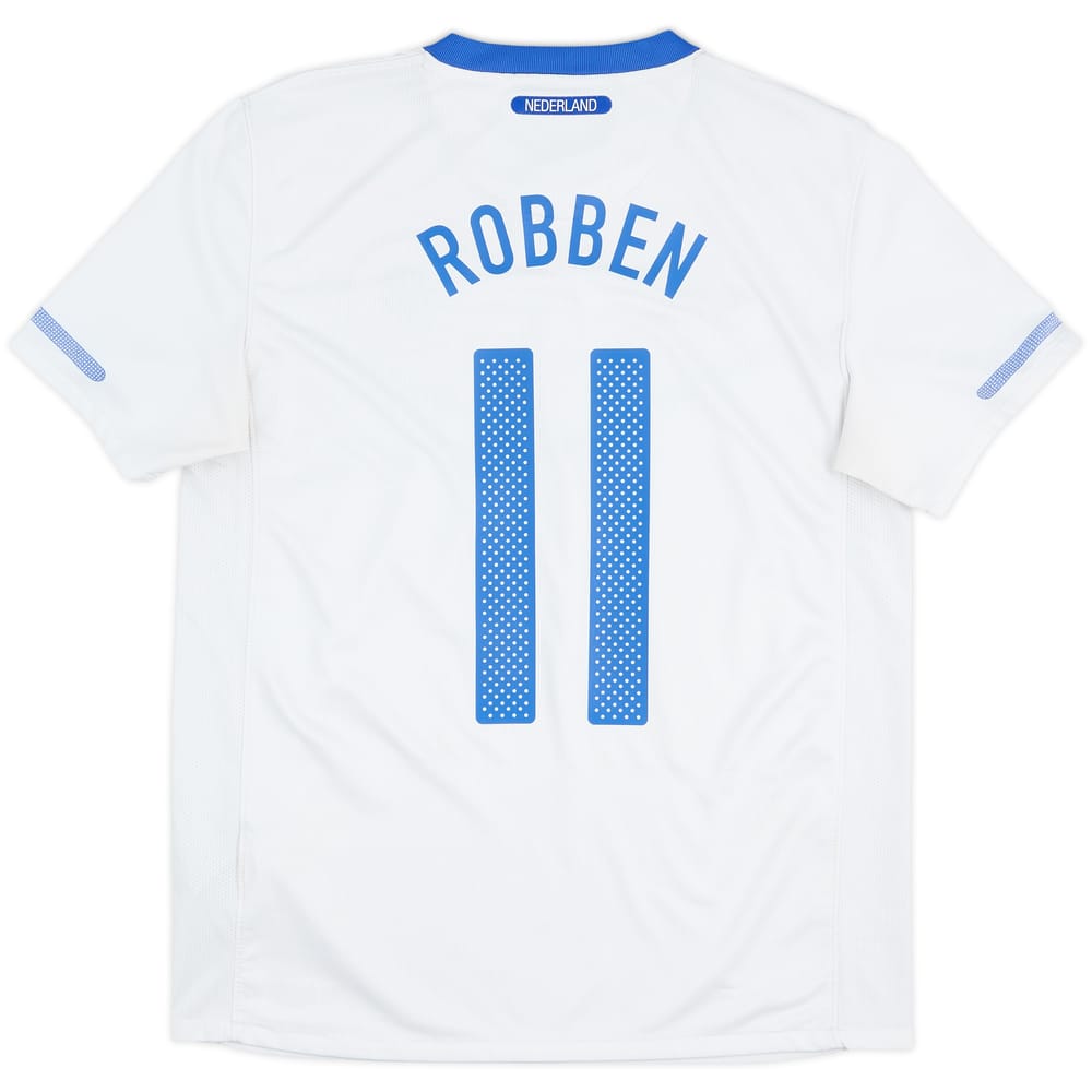 2010-11 Netherlands Away Shirt Robben #11 - 6/10 - (M)