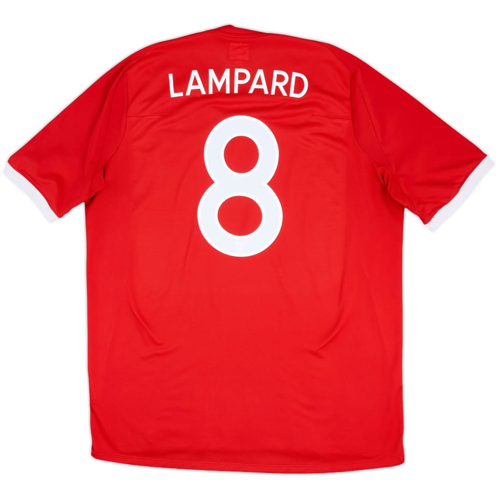2010-11 England Away Shirt Lampard #8 - 10/10 - (XL)