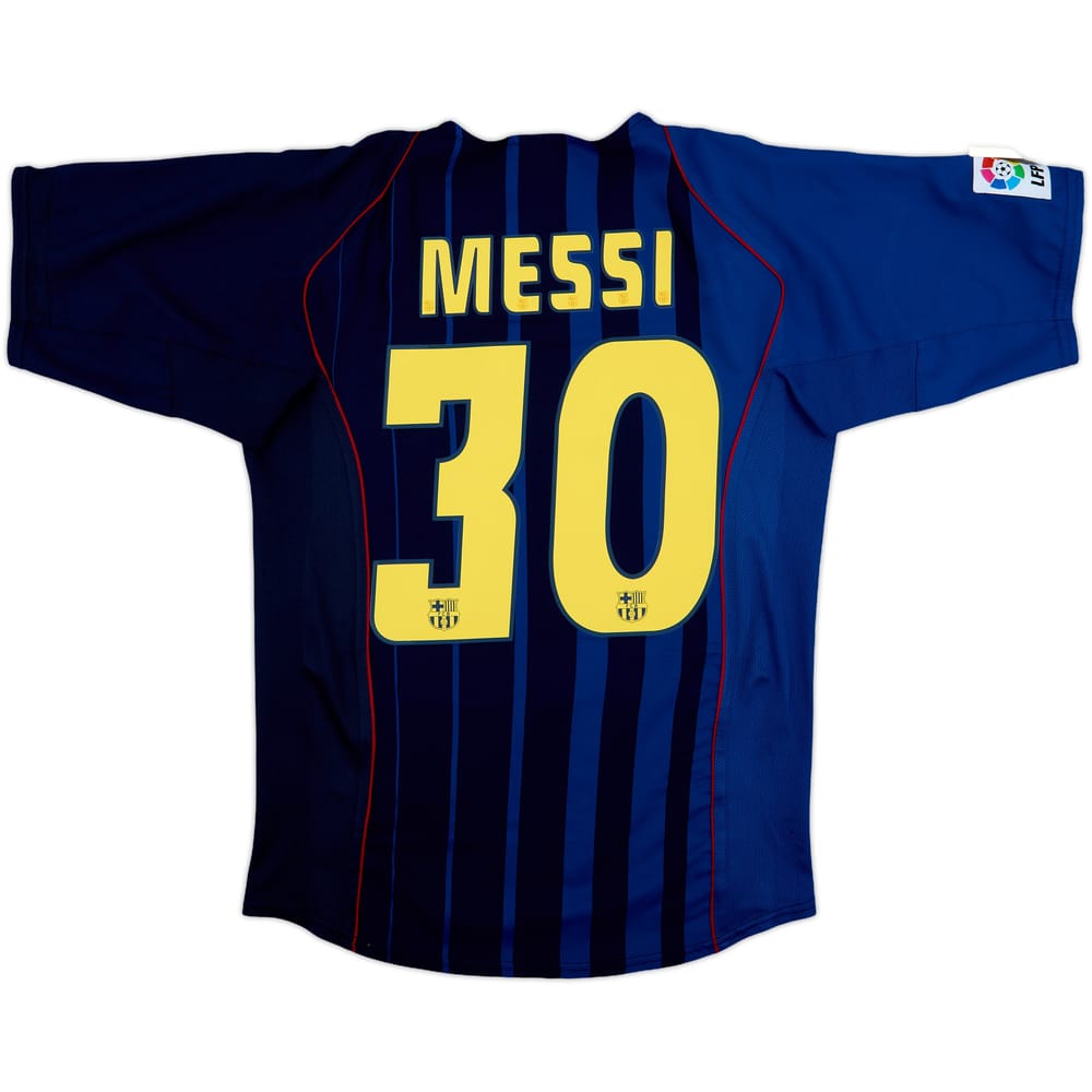 2004-05 Barcelona Away Shirt Messi #30 - 8/10 - (S)
