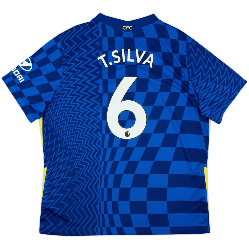 2021-22 Chelsea Home Shirt T.Silva #6 - 10/10 - (XXL)