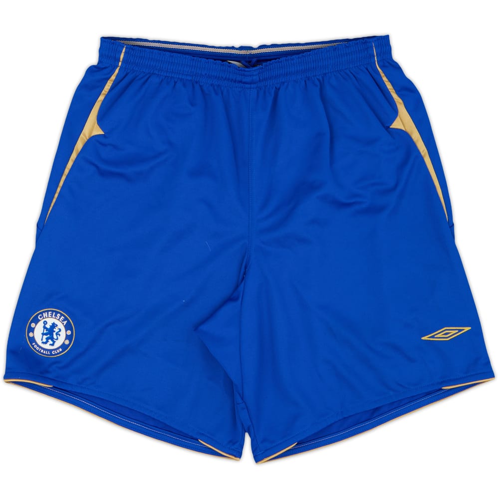 2005-06 Chelsea Home Shorts - 8/10 - (XL)