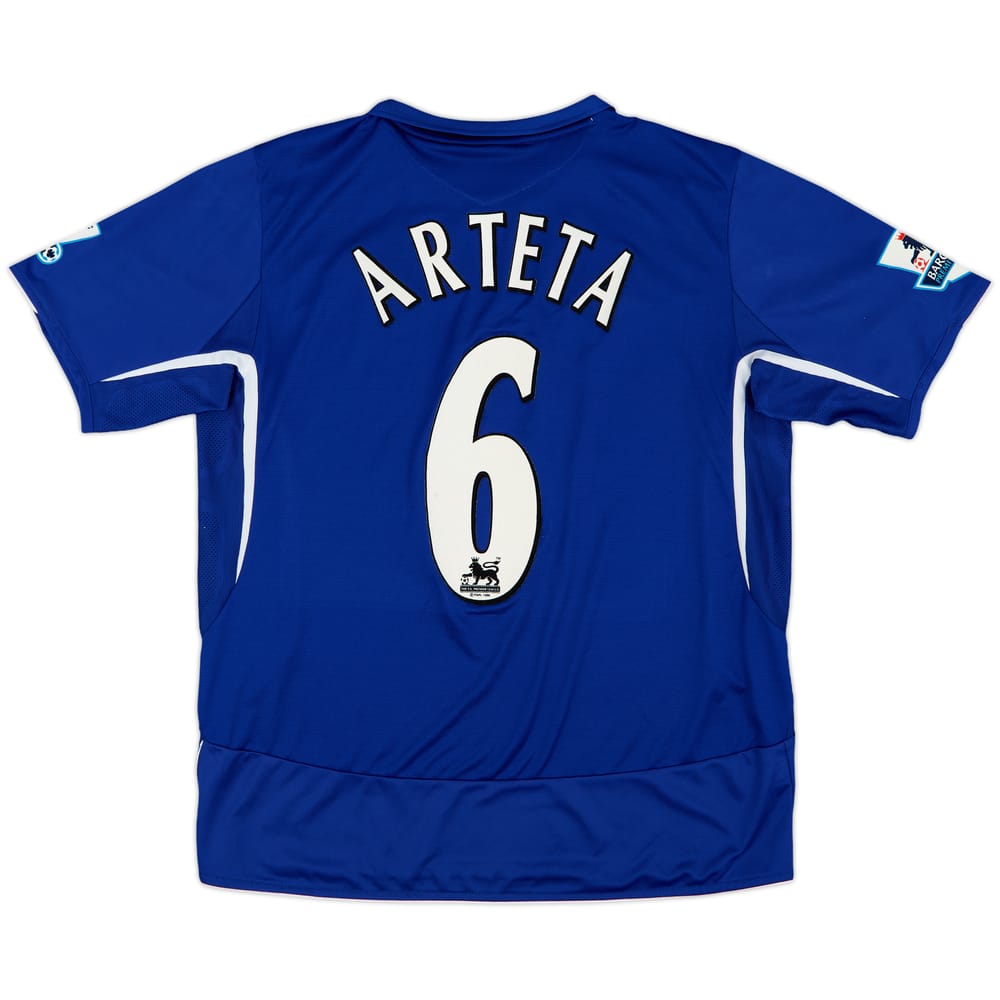 2005-06 Everton Home Shirt Arteta #6 - 5/10 - (L)