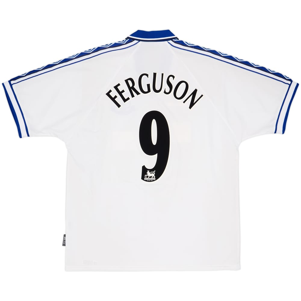 1998-99 Everton Away Shirt Ferguson #9 - 9/10 - (XL)