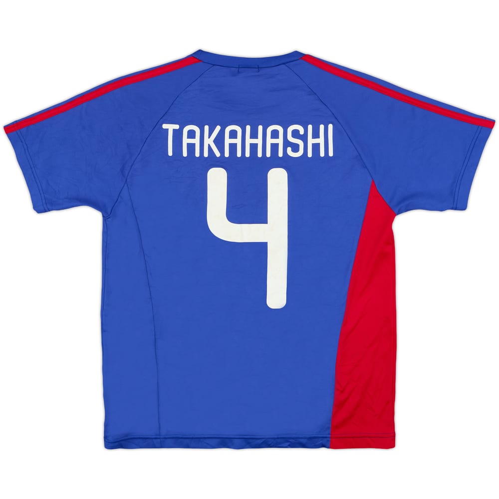 2011 FC Tokyo adidas Training Shirt Takahashi #4 - 7/10 - (L)