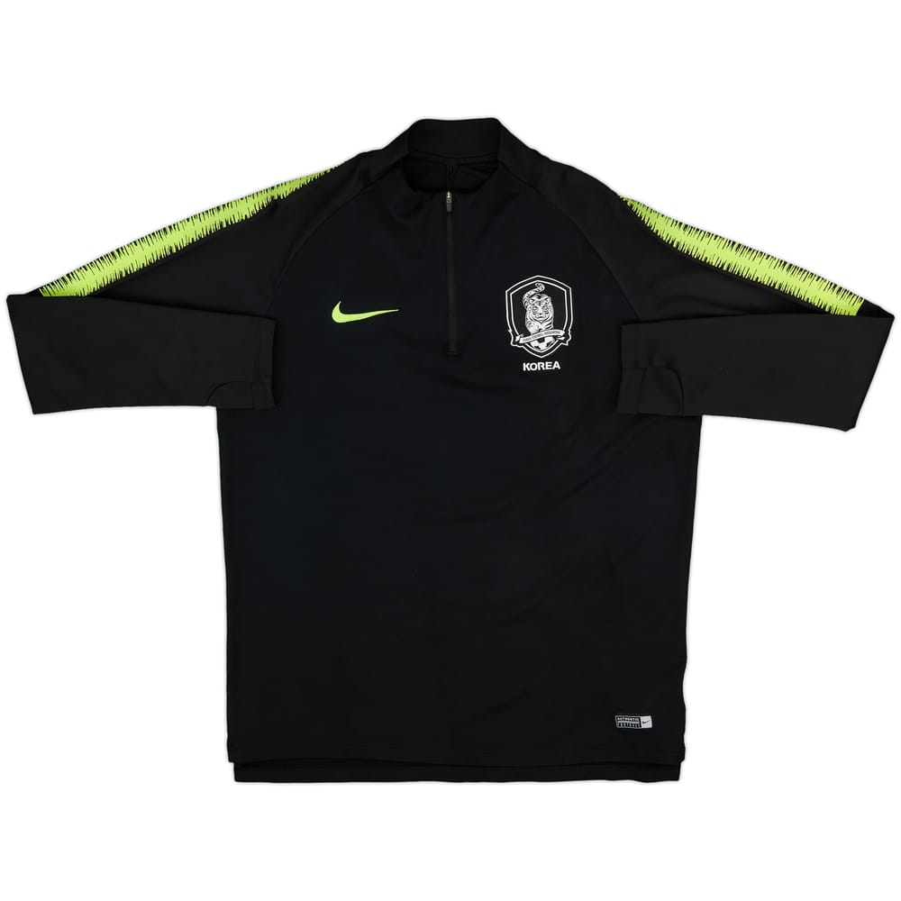 2018-19 South Korea Nike 1/4 Zip Drill Top - 8/10 - (XL)