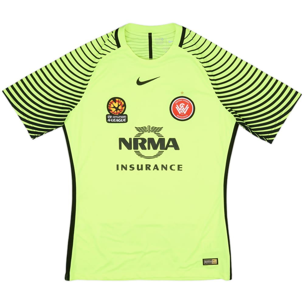 2014-15 Western Sydney Wanderers GK S/S Shirt - 8/10 - (L)