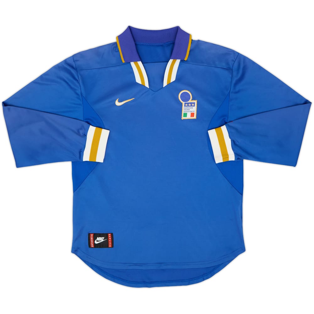 1996-97 Italy Home L/S Shirt - 7/10 - (M)