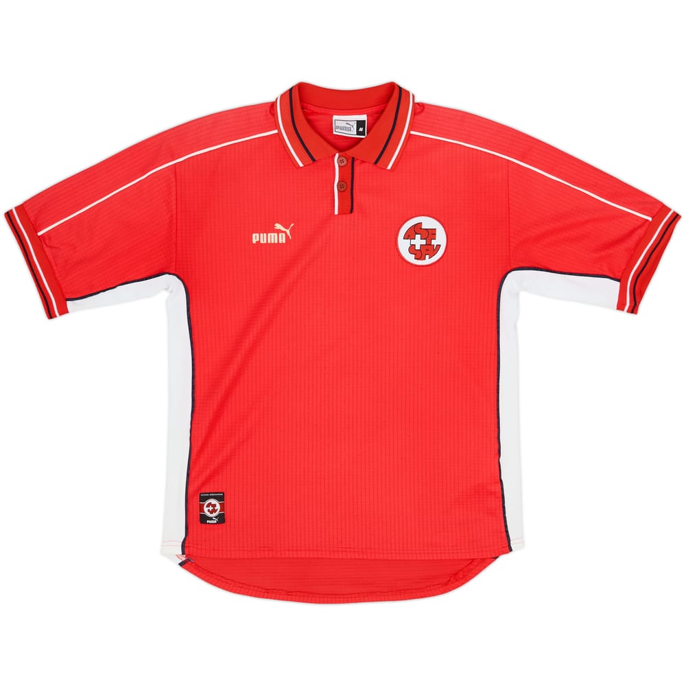 1999-00 Switzerland Home Shirt - 7/10 - (M)