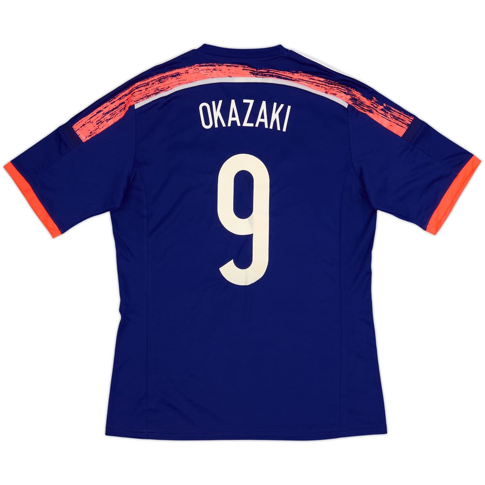 2013-15 Japan Home Shirt Okazaki #9 (M)
