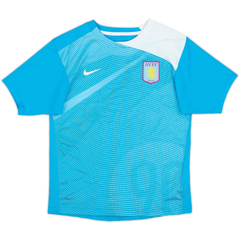 2008-09 Aston Villa Nike Training Shirt - 7/10 - (M.Boys)