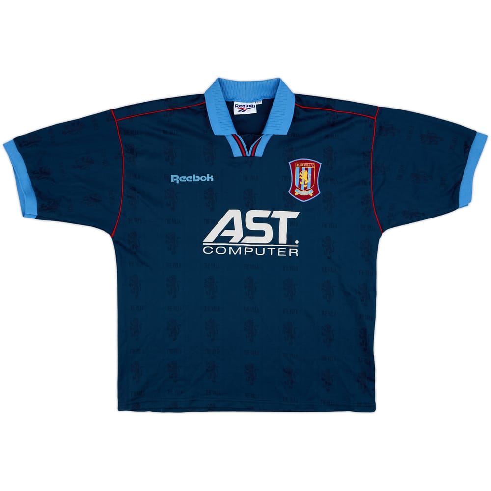 1995-97 Aston Villa Away Shirt - 8/10 - (L)