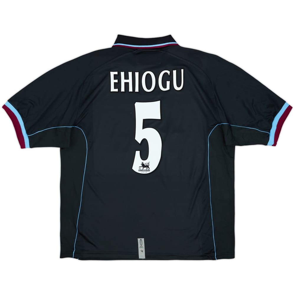 Camiseta de visitante del Aston Villa 2000-01 Ehiogu #5 - 8/10 - (L)
