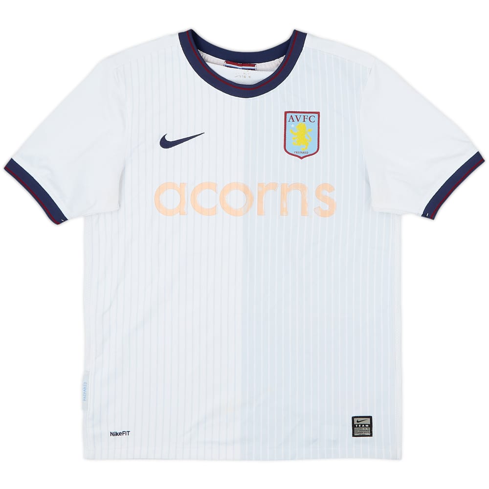 2009-10 Aston Villa Away Shirt - 4/10 - (L.Boys)