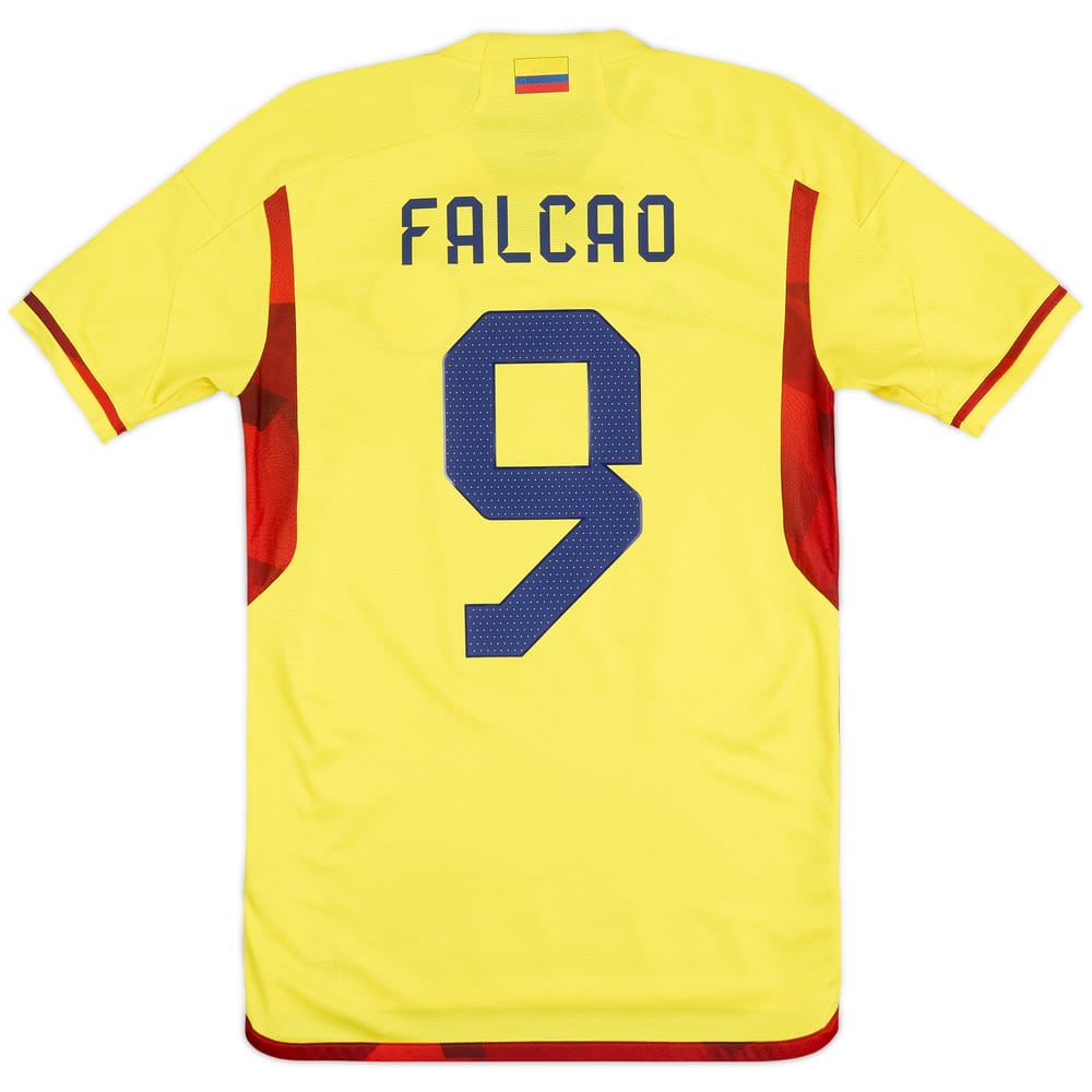 2022-23 Colombia Home Shirt Falcao #9 - 9/10 - (S)