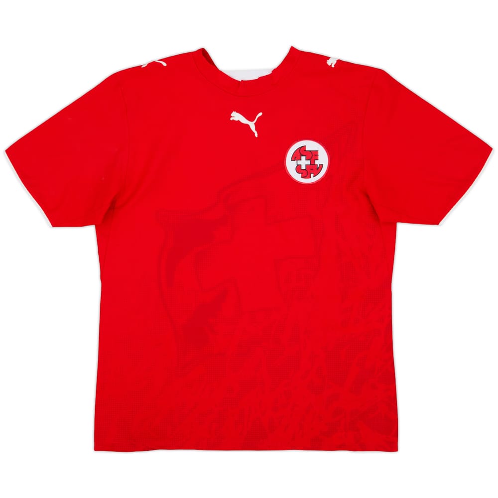 2006-08 Switzerland Home Shirt - 8/10 - (M)