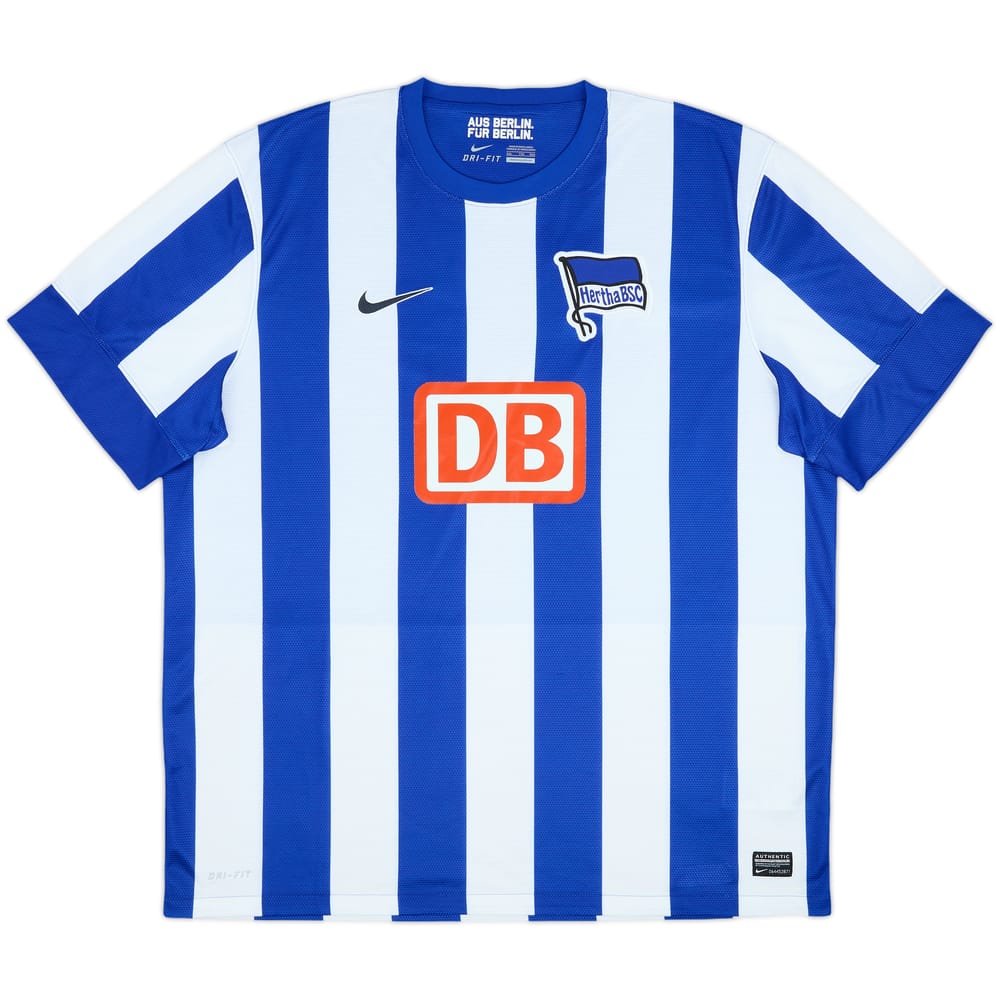 2012-13 Hertha Berlin Home Shirt - 8/10 - (XXL)