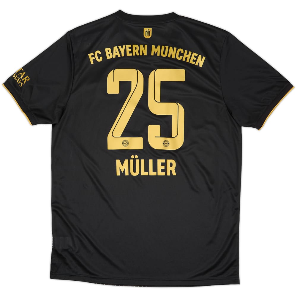 2021-22 Bayern Munich Away Shirt Muller #25 (L)