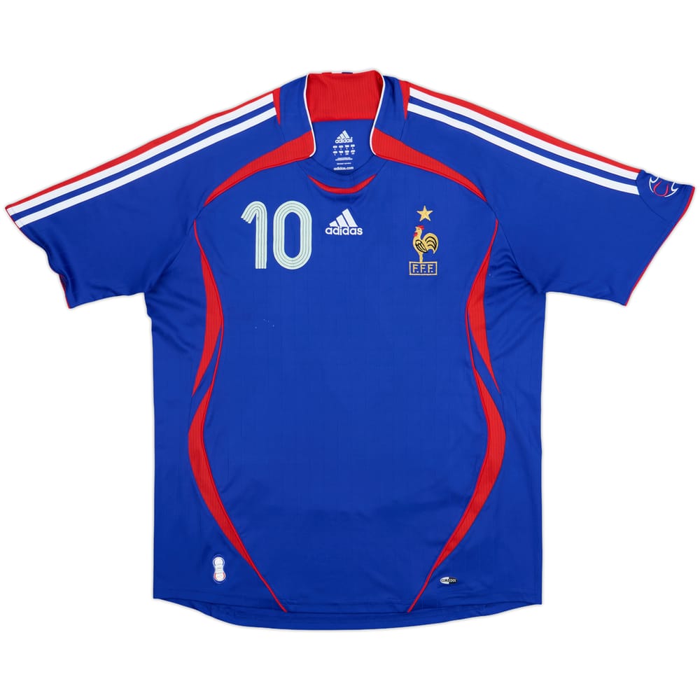 2006-07 France Home Shirt #10 - 5/10 - (L)
