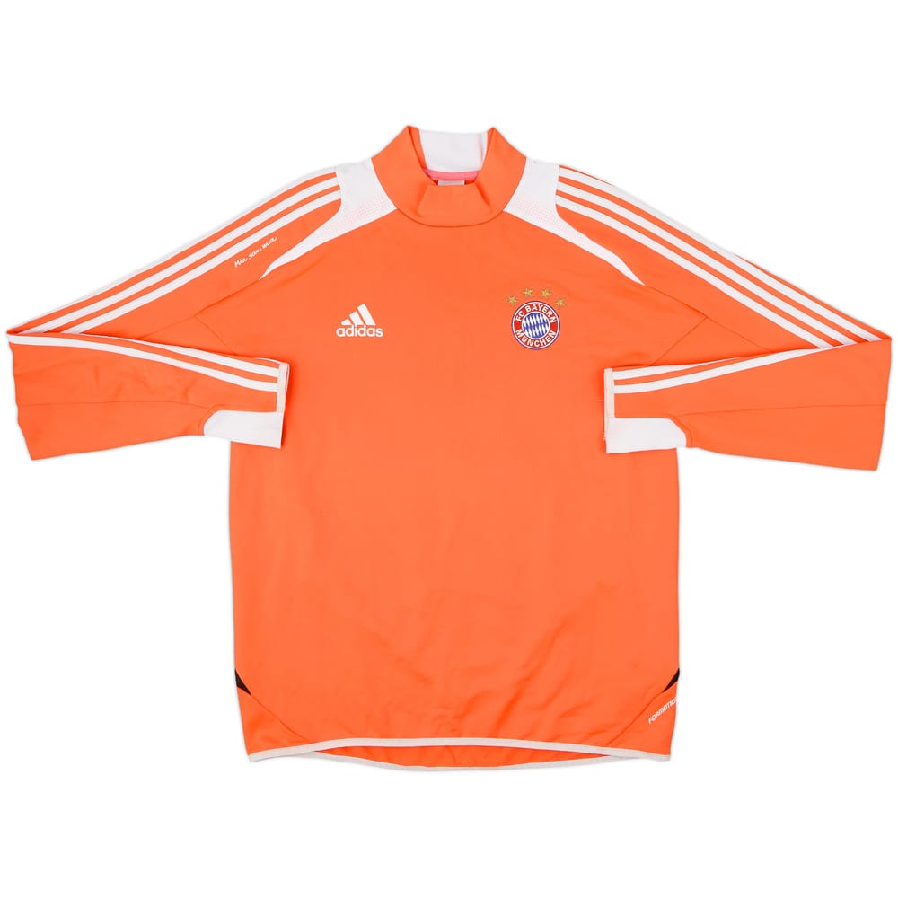 2012-13 Bayern Munich adidas Formotion 1/4 Zip Drill Top - 8/10 - (L)