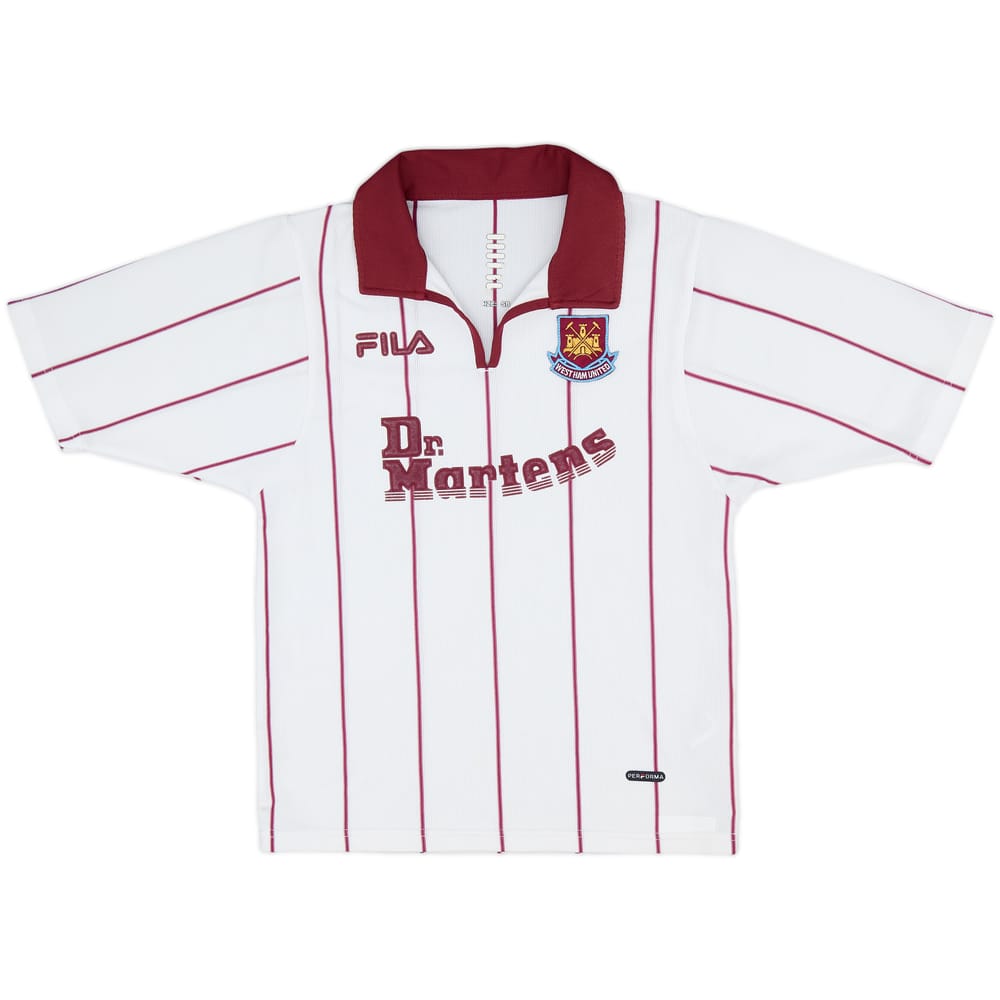 2002-03 West Ham Away Shirt - 10/10 - (S.Boys)