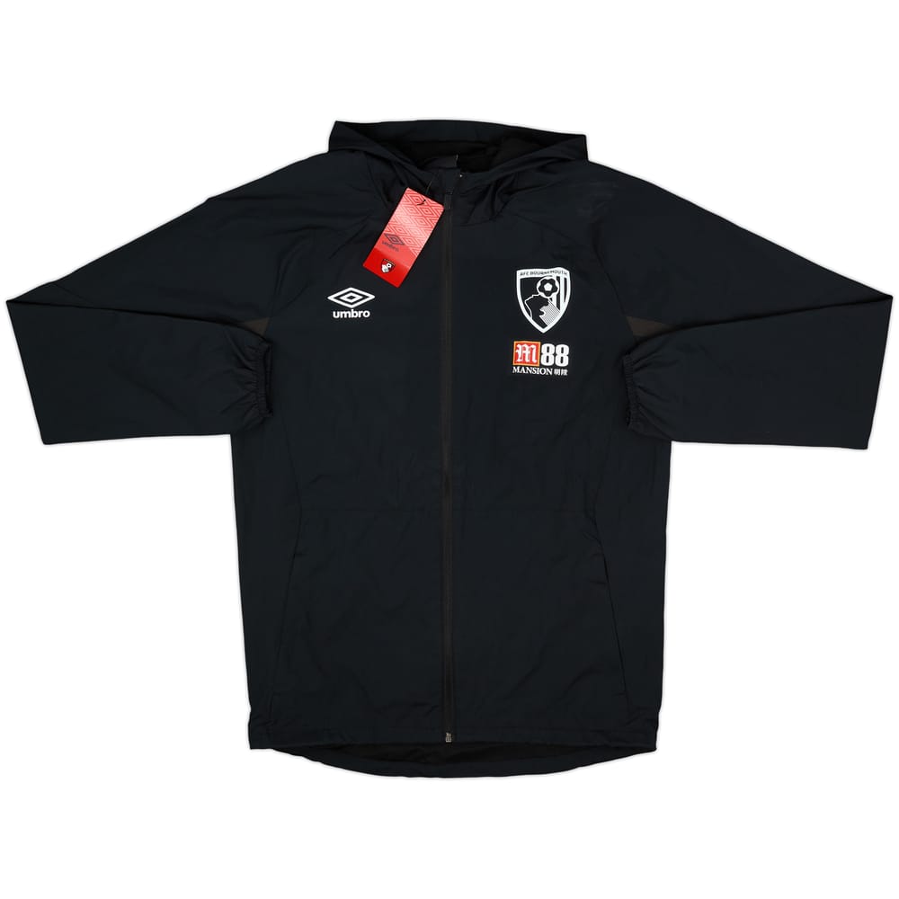 2017-18 Bournemouth Umbro Hooded Rain Jacket (S)