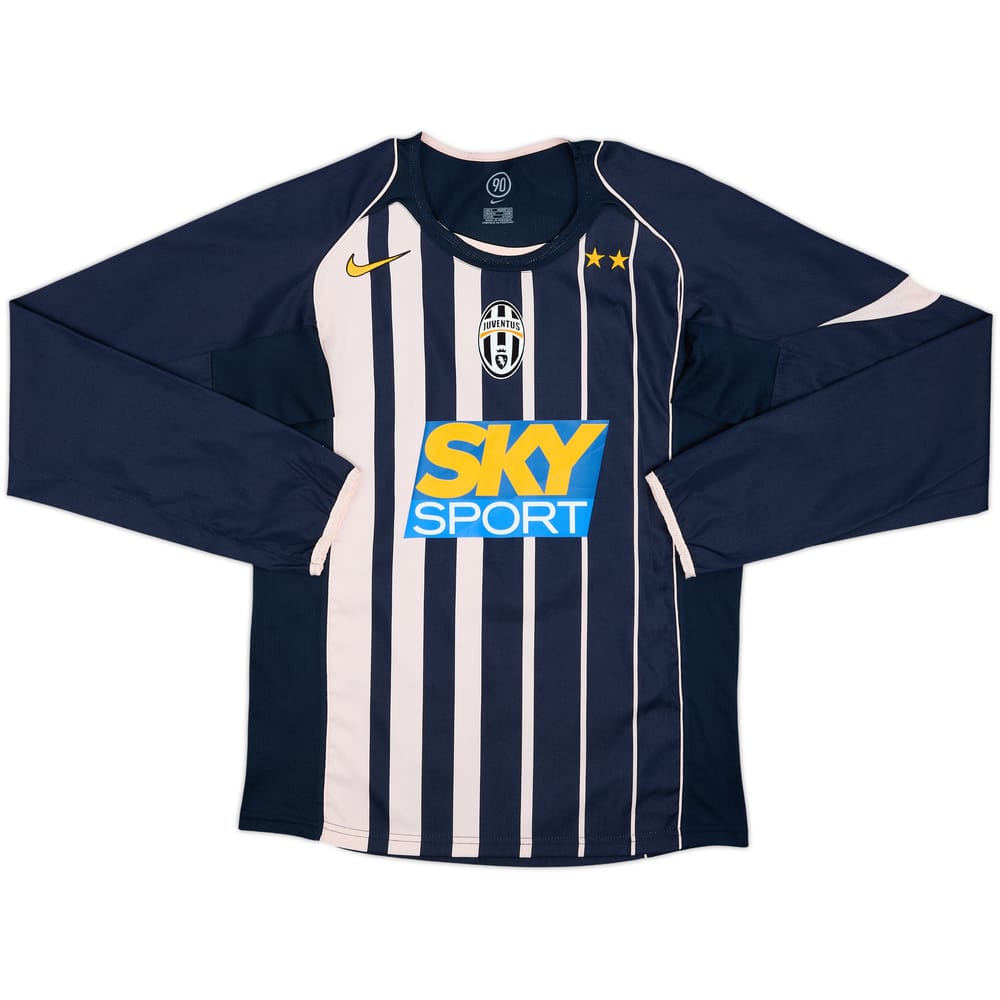 2004-05 Juventus Away L/S Shirt - 10/10 - (S)