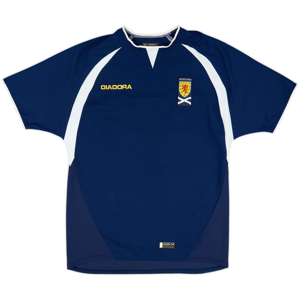 2003-05 Scotland Home Shirt - 7/10 - (S)