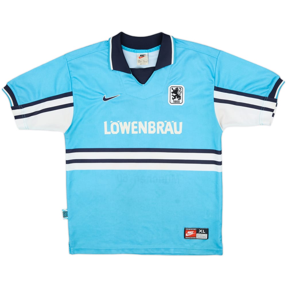 1997-98 1860 Munich Home Shirt - 8/10 - (XL.Boys)