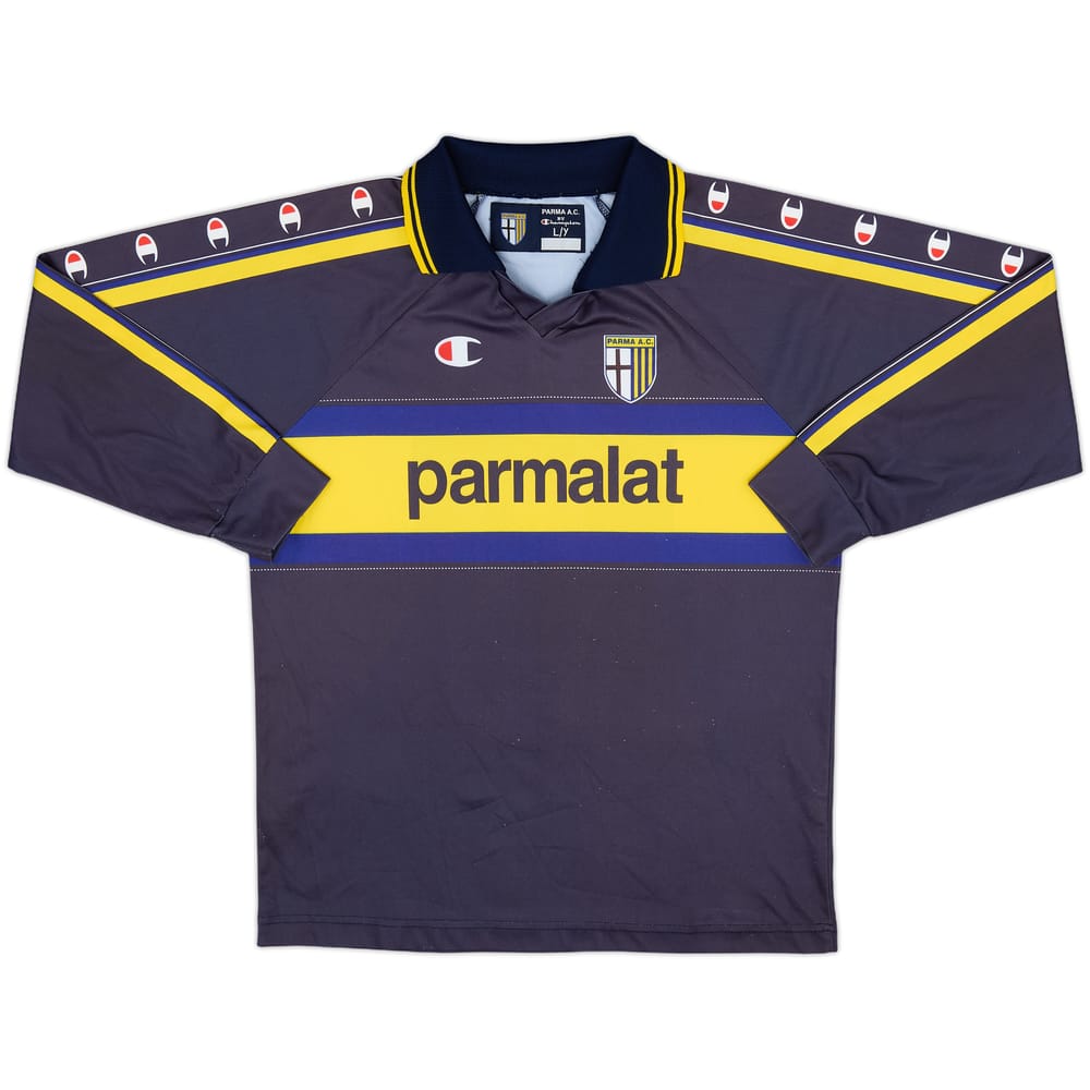 1999-00 Parma Basic Third L/S Shirt - 8/10 - (L.Boys)