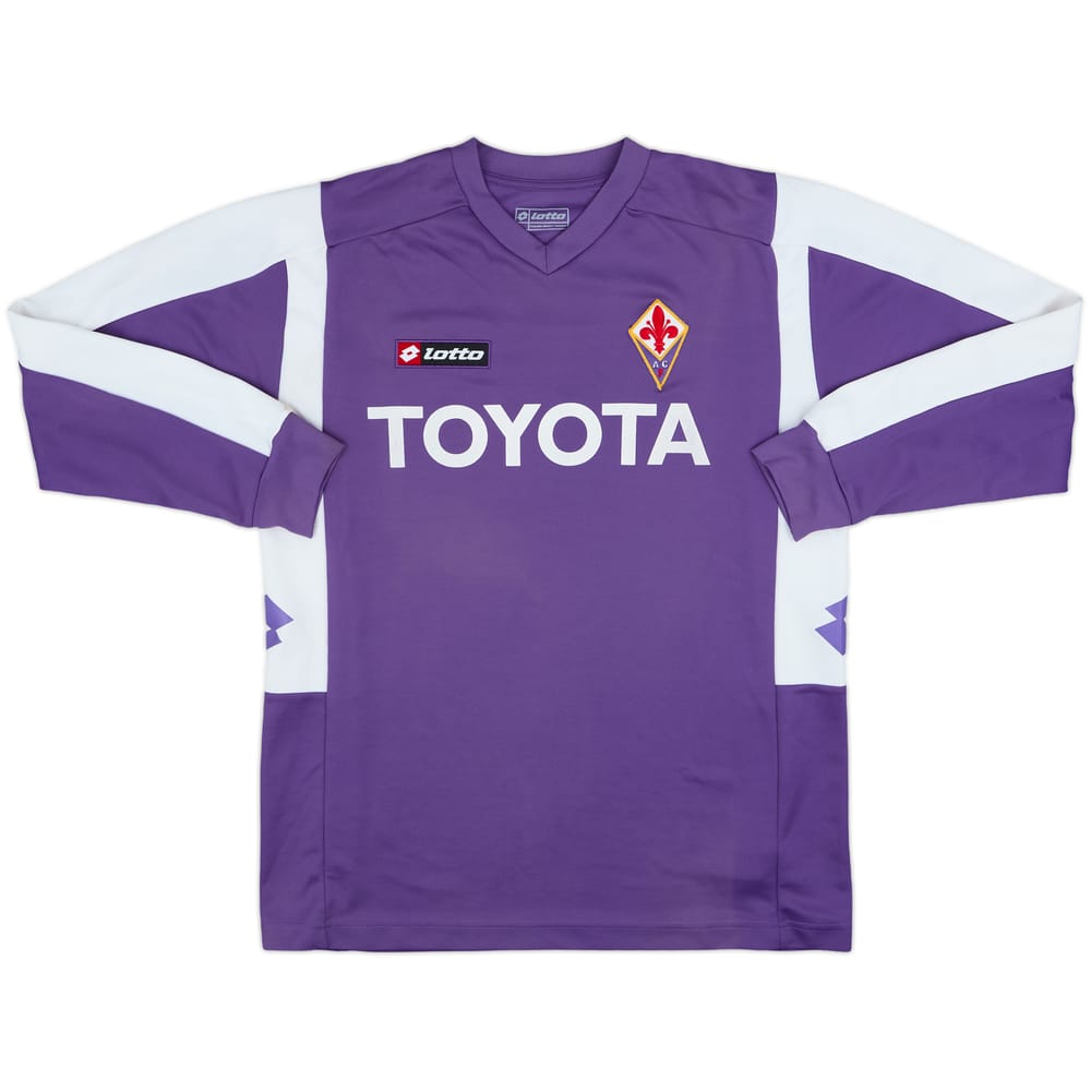 2005-06 Fiorentina Lotto Sweat Top - 6/10 - (L)