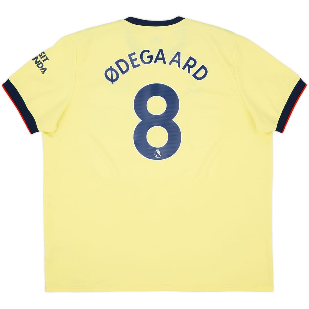 2021-22 Arsenal Away Shirt Odegaard #8 - 6/10 - (3XL)