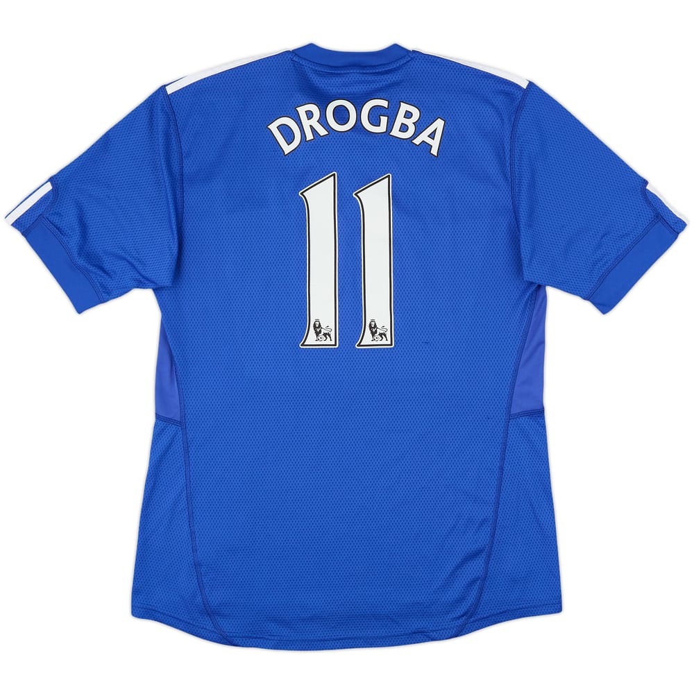 2009-10 Chelsea Home Shirt Drogba #11 - 8/10 - (M)