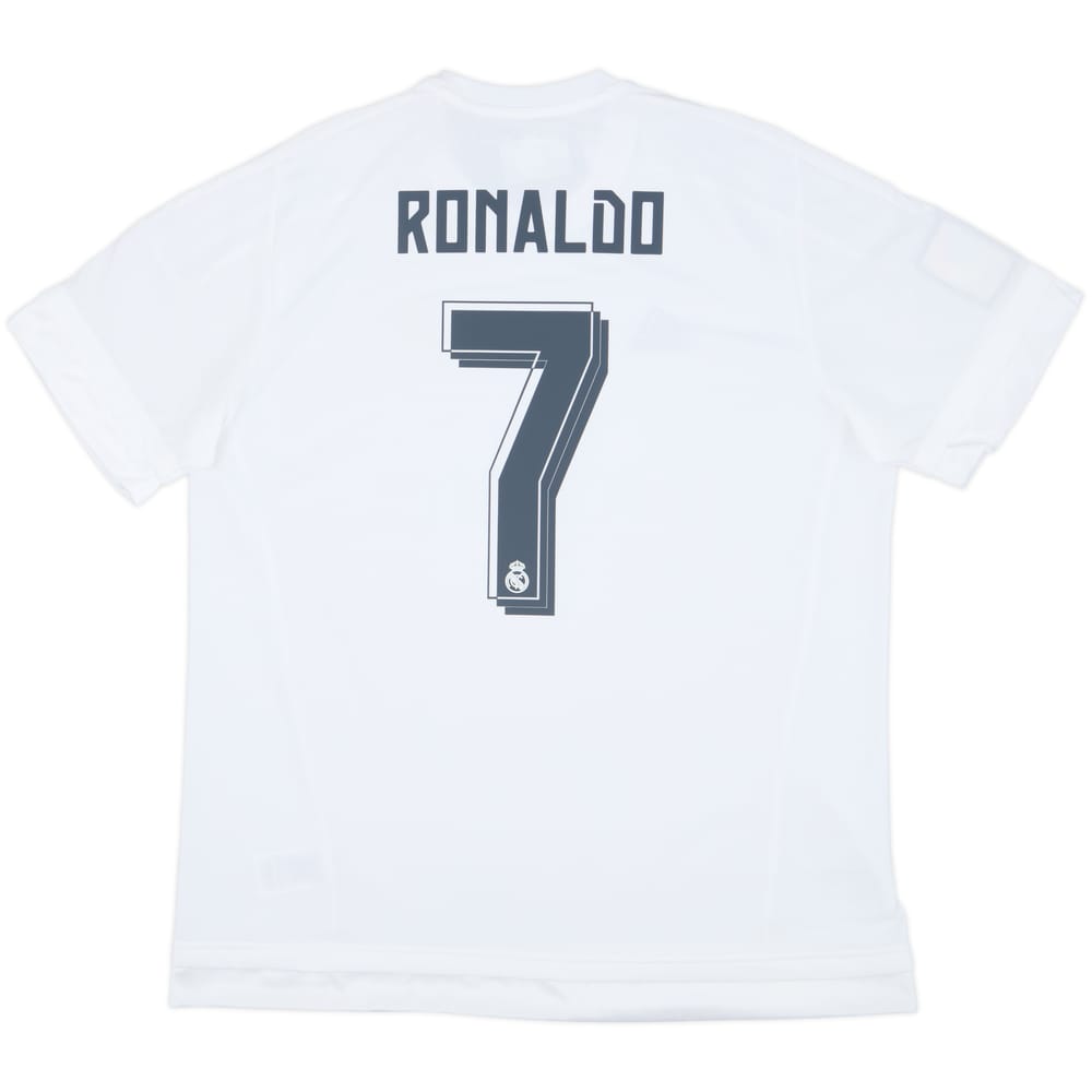 2015-16 Real Madrid Home Shirt Ronaldo #7 (XL)