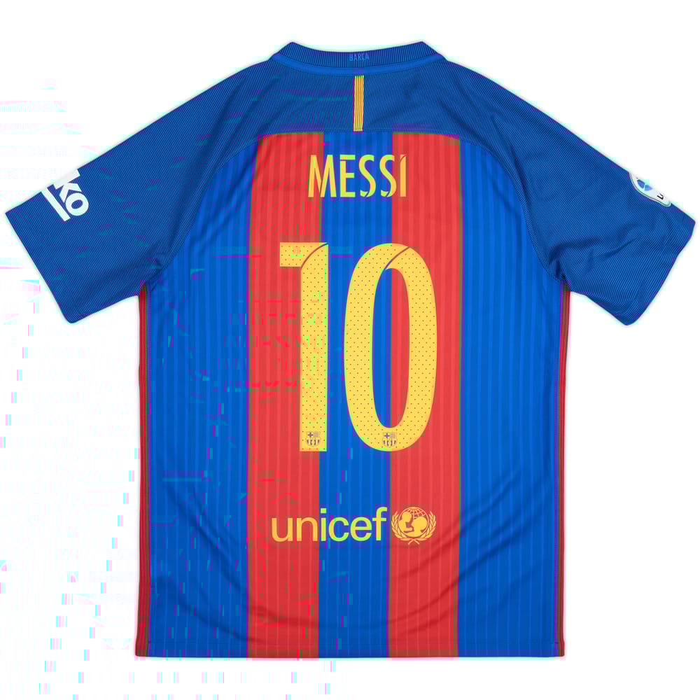 2016-17 Barcelona Home Shirt Messi #10 - 10/10 - (M)