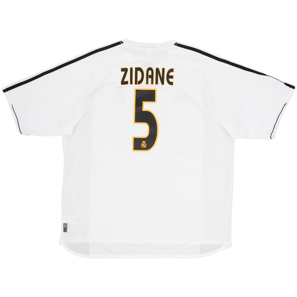 2003-04 Real Madrid Local Camiseta Zidane #5 - 8/10 - (XL)