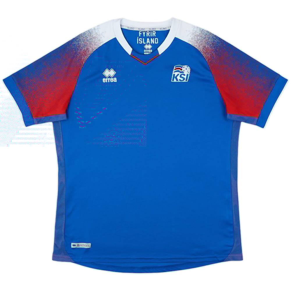 2018-19 Iceland Home Shirt - 9/10 - (XXL)