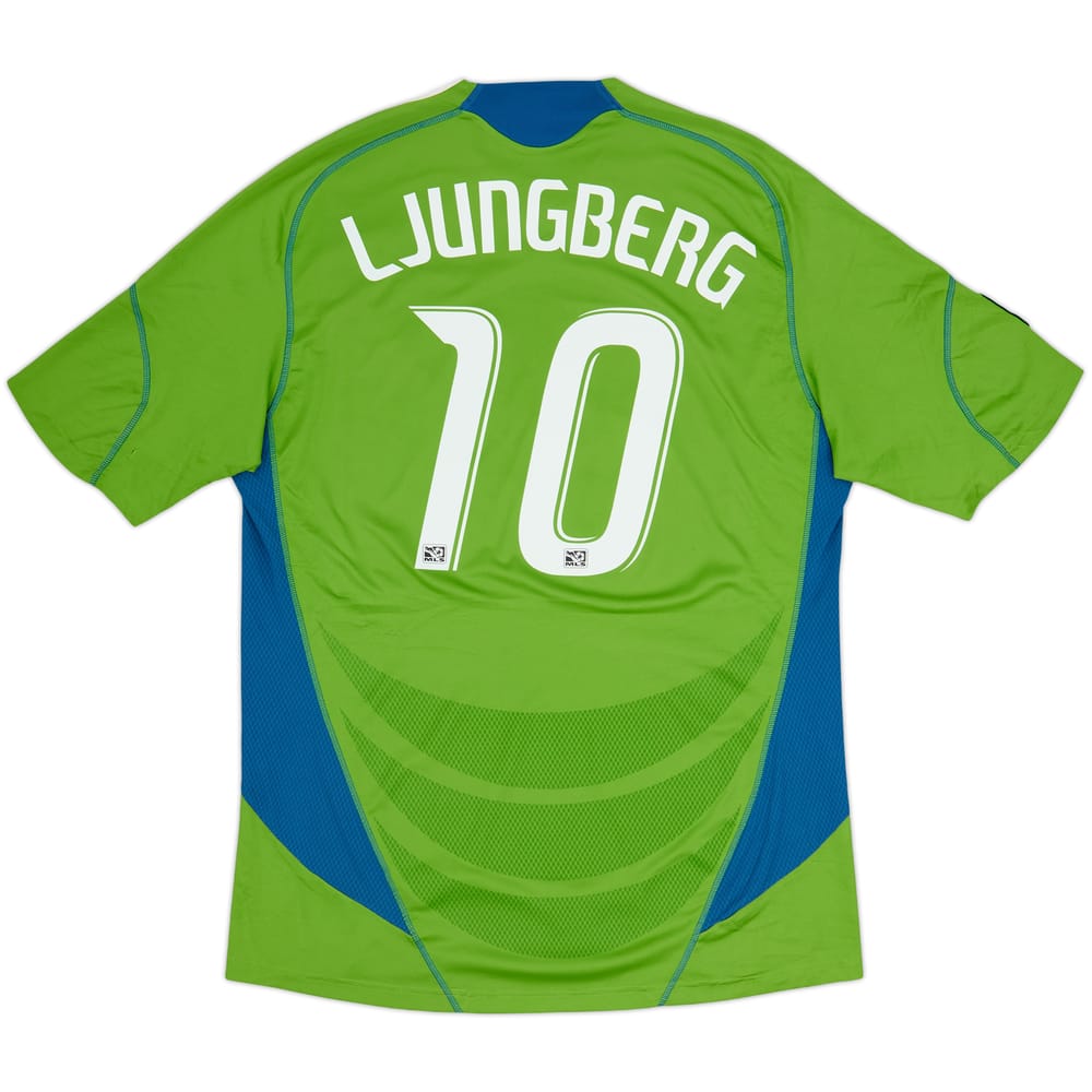 Camiseta de local del Seattle Sounders 2009-10 Ljungberg #10 - 8/10 - (XL)