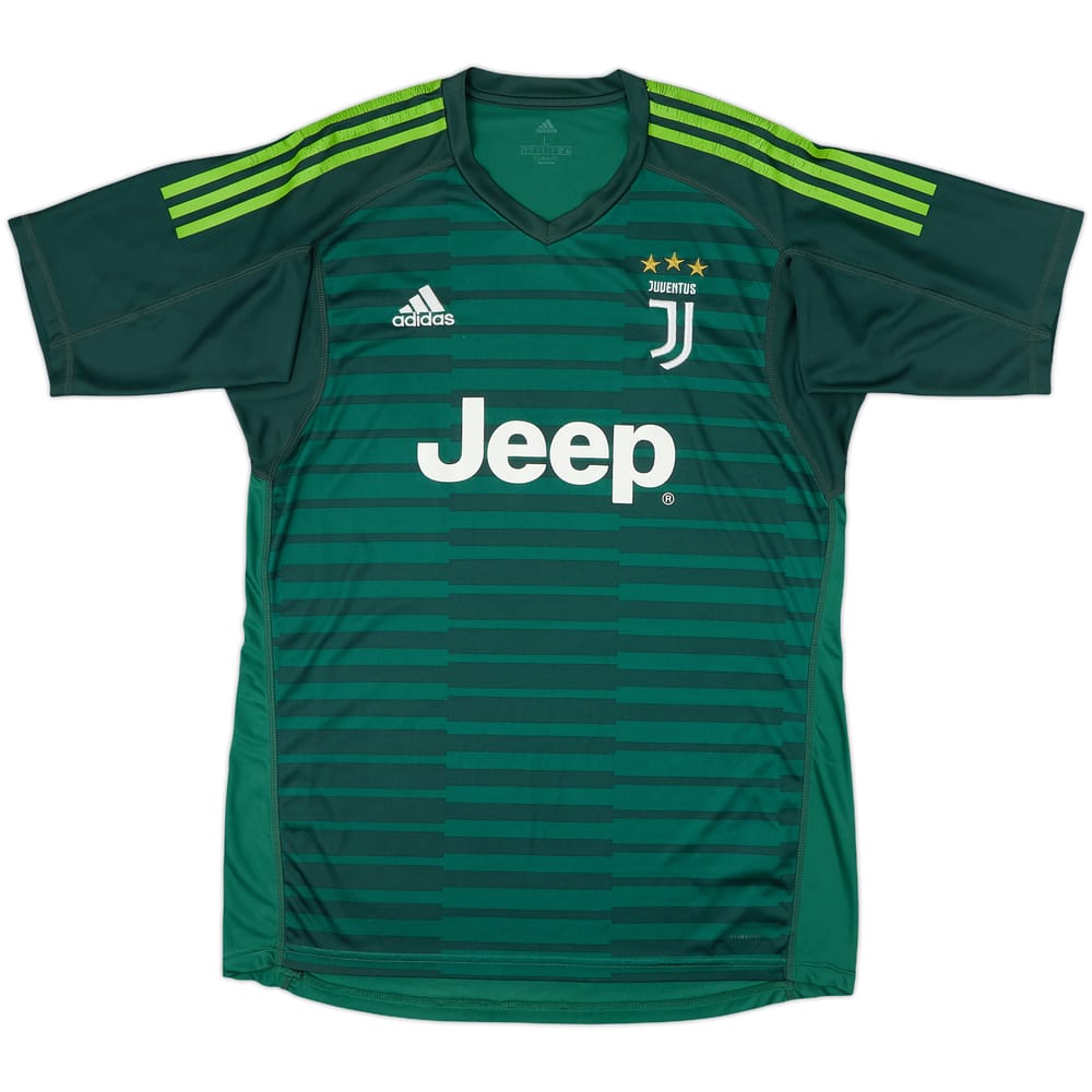 2018-19 Juventus GK S/S Shirt - 7/10 - (L)