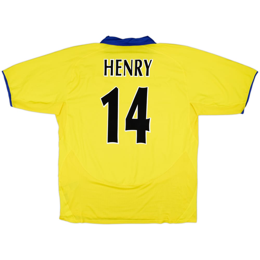 2003-05 Arsenal Away Shirt Henry #14 - 9/10 - (XXL)