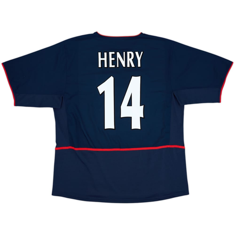 2002-04 Arsenal Camiseta Visitante Henry #14 - 8/10 - (XL)