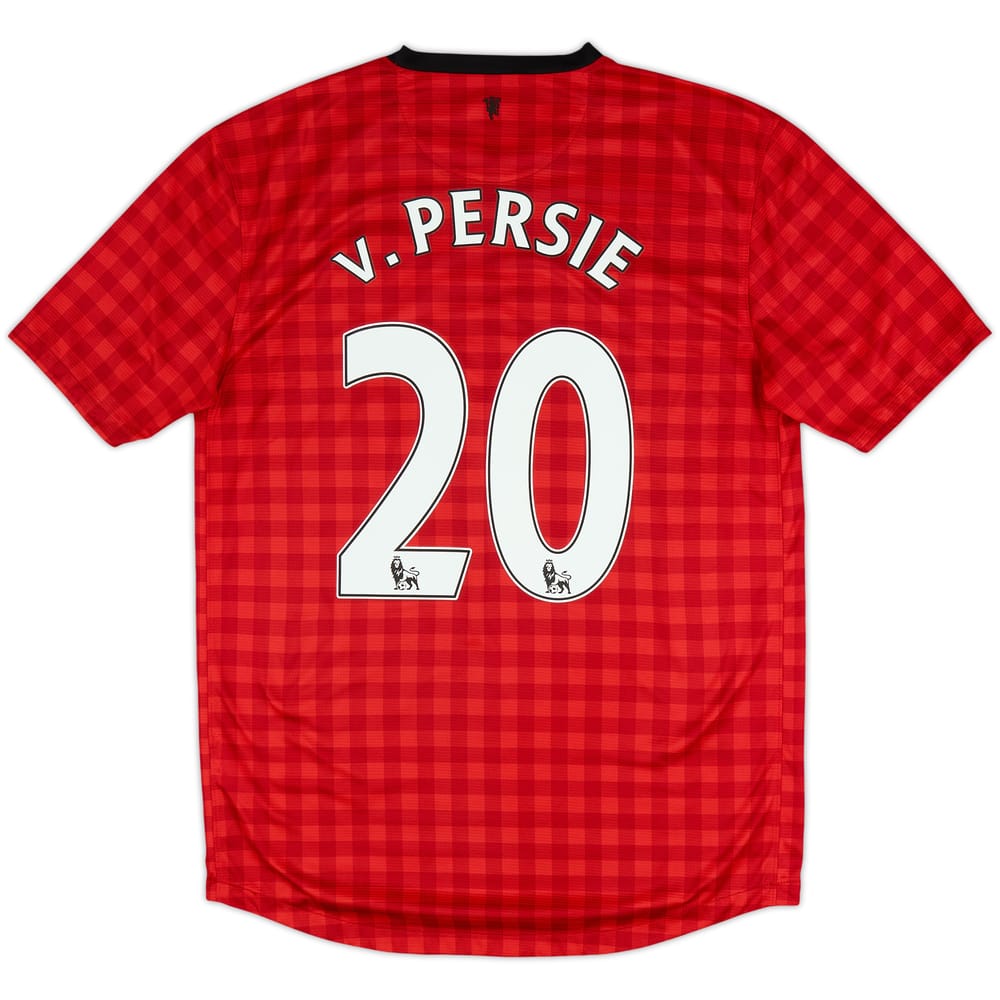 2012-13 Manchester United Home Shirt V.Persie #20 - 6/10 - (M)