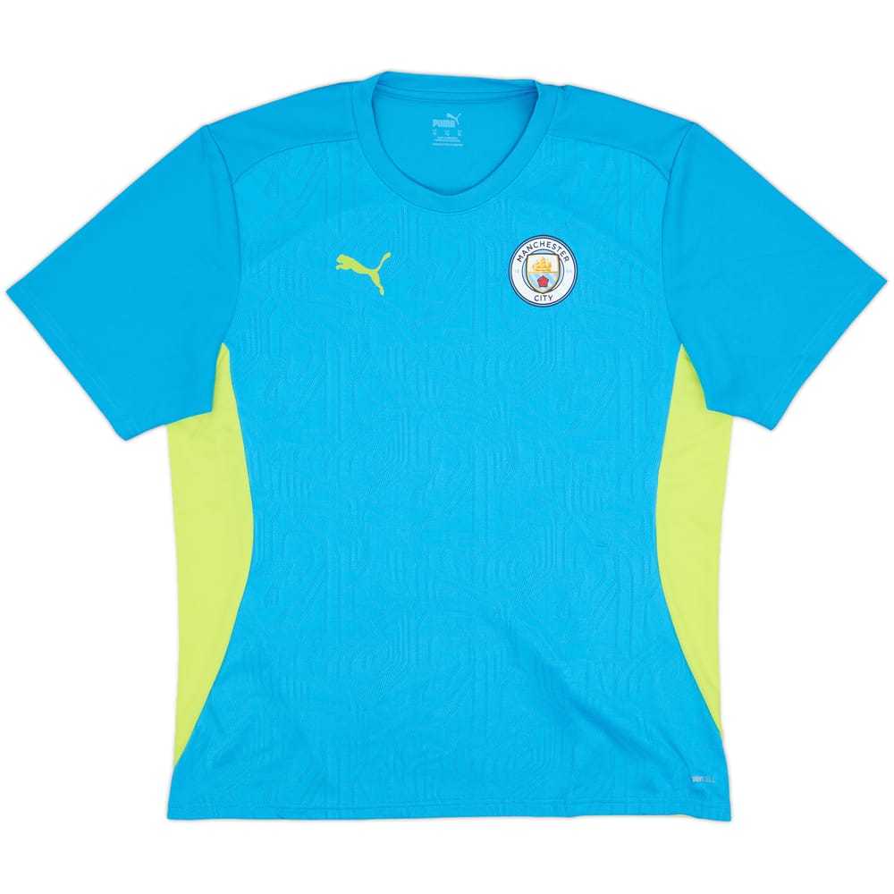 2021-22 Manchester City Puma Training Shirt - 10/10 - (XL)