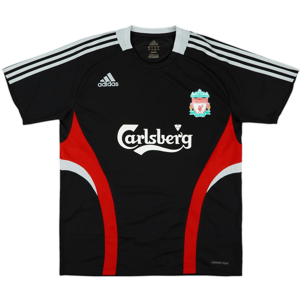 2008-09 Liverpool adidas Formotion Training Shirt - 8/10 - (L)