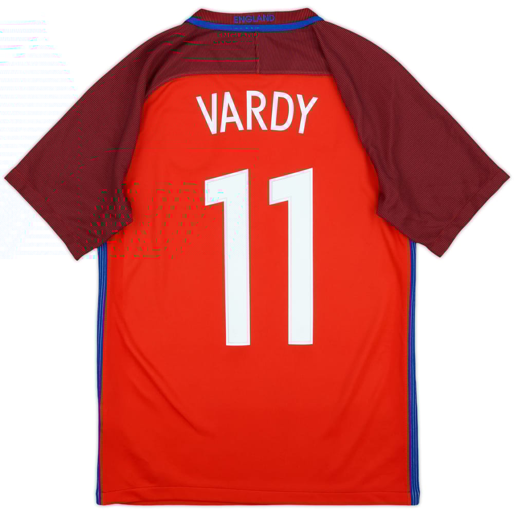 2016-17 England Away Shirt Vardy #11 - 8/10 - (S)