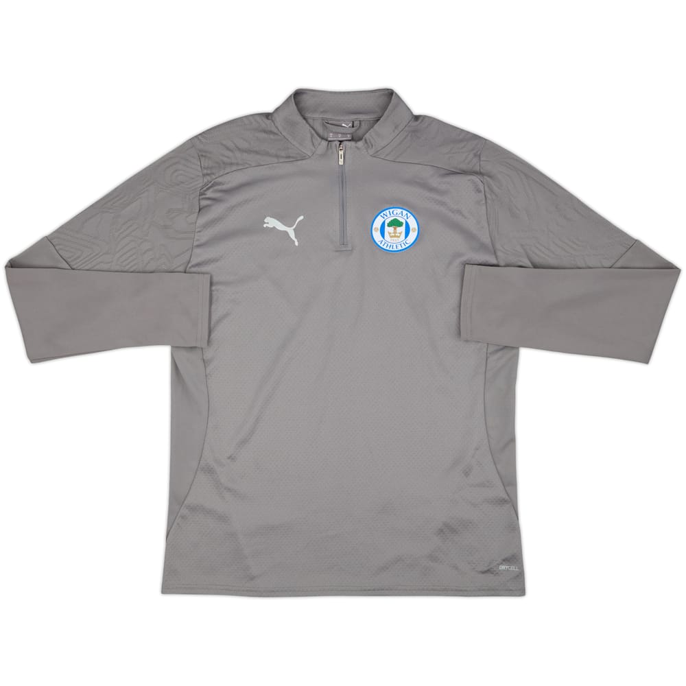 2023-24 Wigan Puma 1/4 Zip Drill Top - 9/10 - (M)