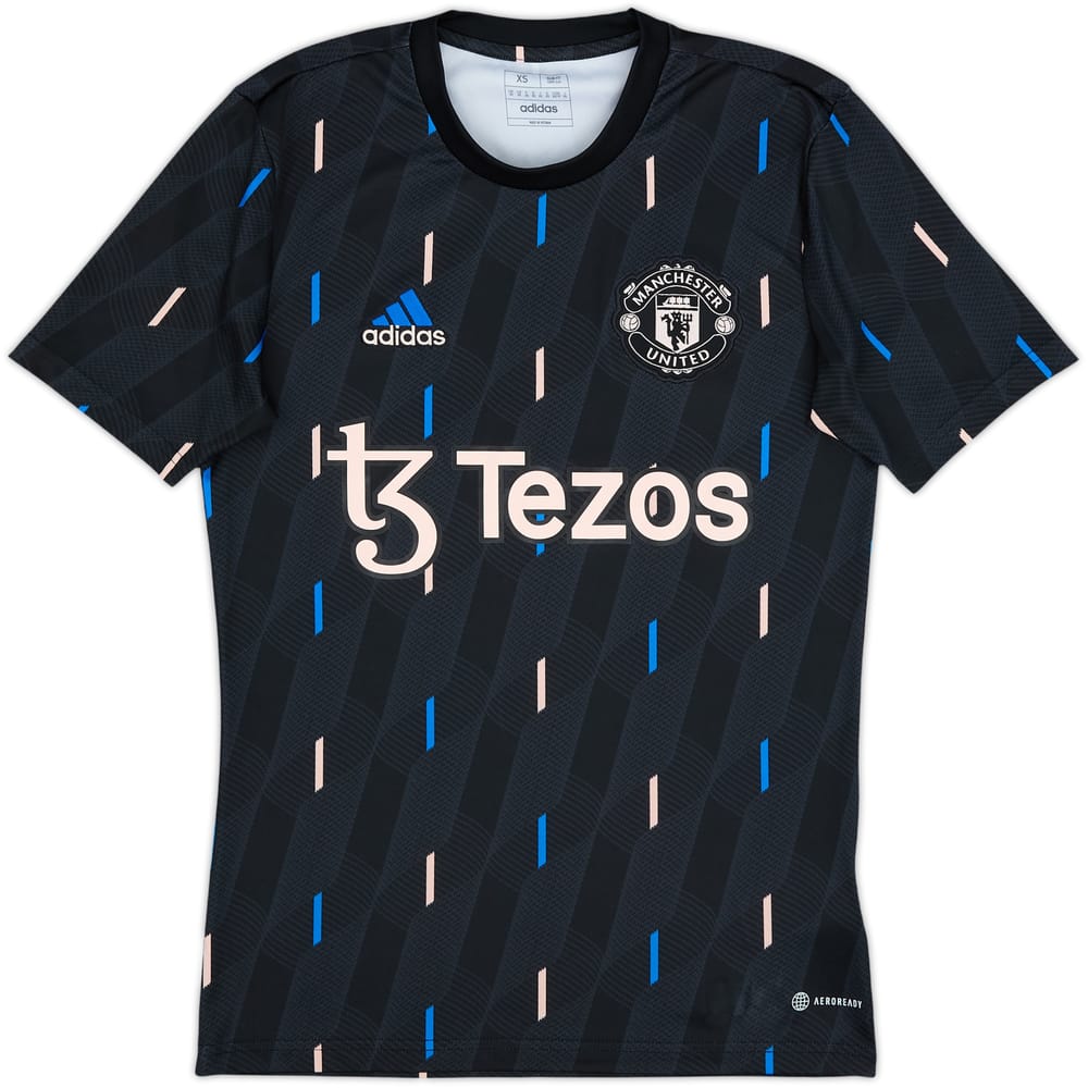2022-23 Manchester United adidas Training Shirt - 9/10 - (XS)